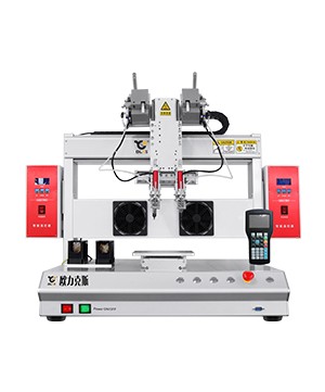 桌麵式三軸雙頭全自動91短视频黄网站APP機器人